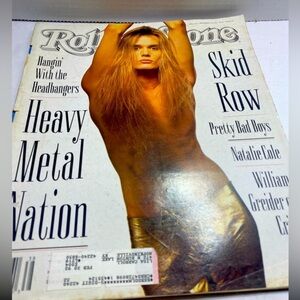 Heavy Metal Nation vintage Rolling Stones 1990’s magazine